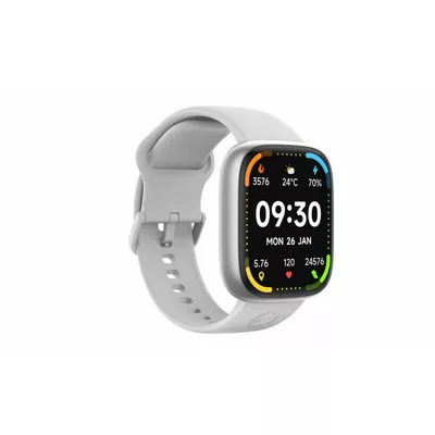 EcoWatch Smartwatch EW06 Srebrny