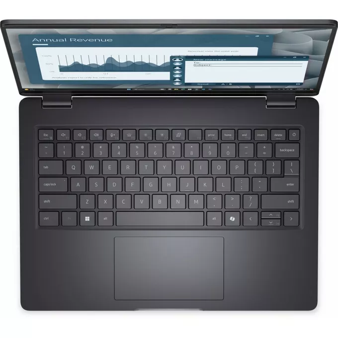 Dell Laptop Dell Pro 14 PC14255/AMD Ryzen 3 210/8GB/512GB SSD/14.0 FHD+/AMD Radeon 740M/FgrPr/Cam &amp; Mic/WLAN + BT/Backlit Kb/3 Cell/W11Pro
