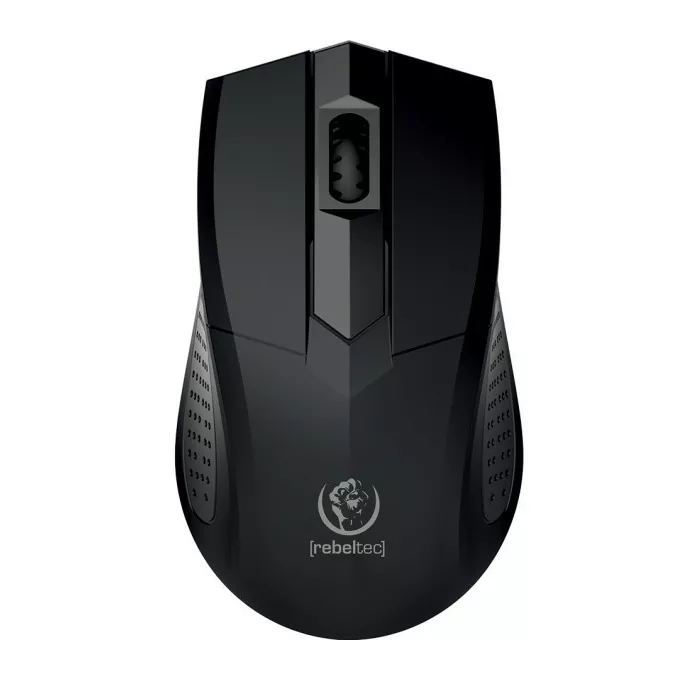 Rebeltec Mysz optyczna  Focus USB, 1200DPI 3 przyciski i rolka,     czułość 125Hz, kabel 1.8m, waga 66g