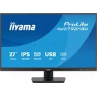 IIYAMA Monitor 27 cali XU2793HSU-B7 IPS.HDMI.DP.2x2W.1ms.100Hz.USBx2.300cd/m2.FlickerFree