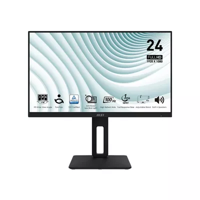 MSI Monitor 23.8 cala PRO MP242AP LED/FHD/Flat/100Hz/czarny