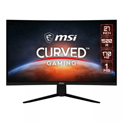MSI Monitor 27 cali G273CQ LED/QHD/Curved/170Hz/czarny