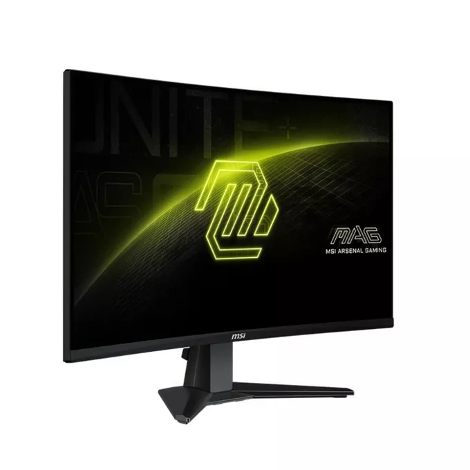 MSI Monitor  MAG 27C6F 27 cali/LED/FHD/Curv/180Hz/Black