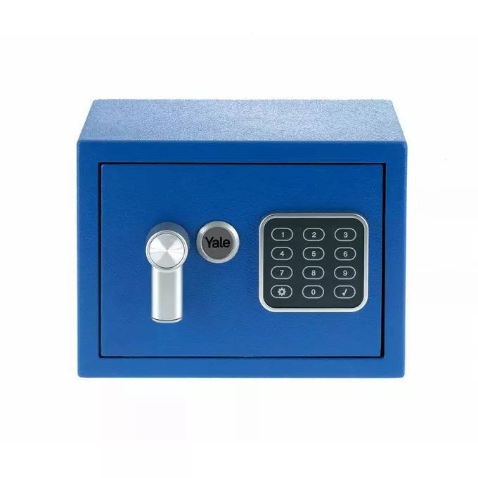 YALE HOME Sejf podstawowy YSV mini niebieski