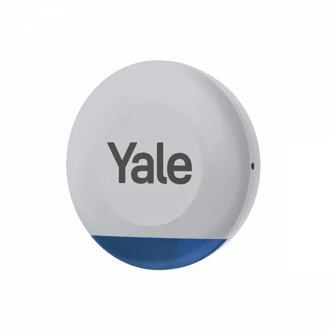YALE HOME Syrena zewnętrzna szara