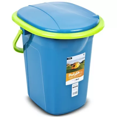 GreenBlue Toaleta turystyczna GB320BL morski-limonka