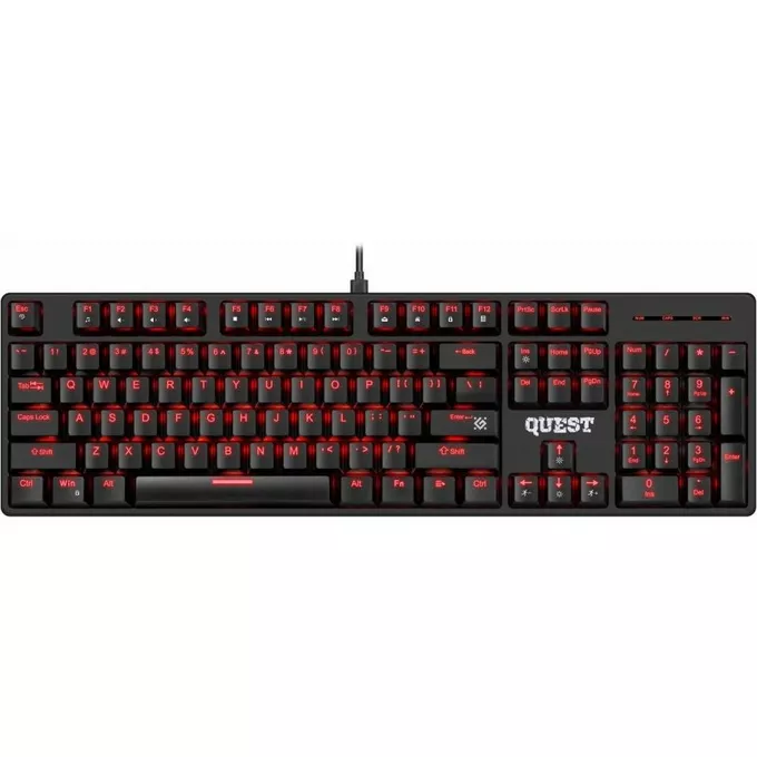 Defender Klawiatura mechaniczna QUEST GK-596 RGB ANTI-GHOSTING