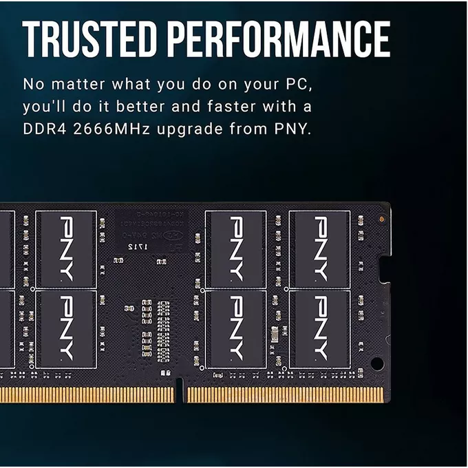 PNY Pamięć do notebooka 16GB DDR4 2666 2x8GB MN16GK2D42666 Alsen pl
