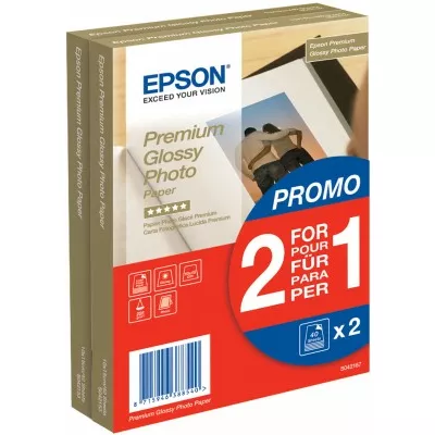 Epson Premium Glossy Photo Pap 100 x 150 mm, 255g 80ark