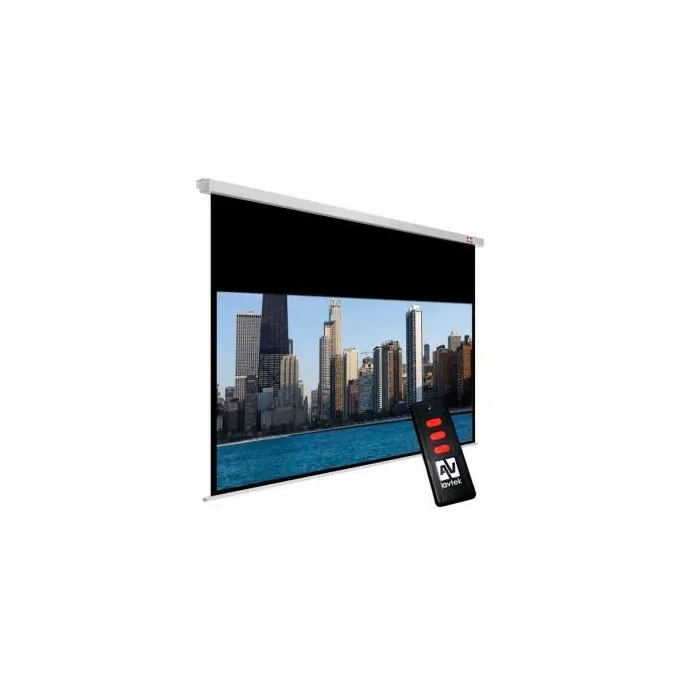 AVTek Ekran elektryczny Video Electric 240 (4:3, 235x176.6cm, powierzchnia biała, matowa)