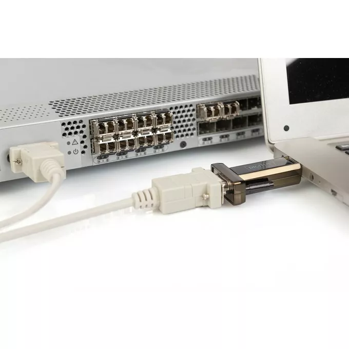 Digitus Konwerter/Adapter USB 2.0 do RS232 (DB9) z kablem USB A M/Ż 80cm