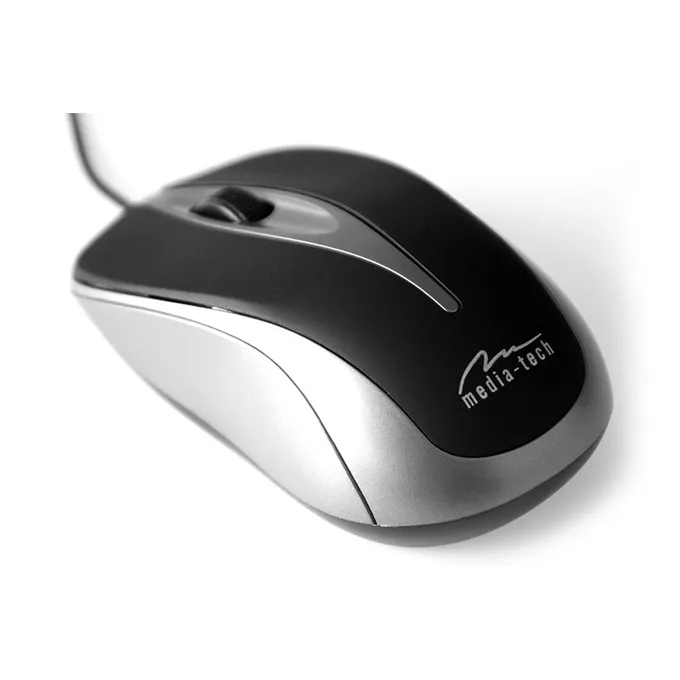 Media-Tech Mysz optyczna 800dpi tytanowa MT1091T
