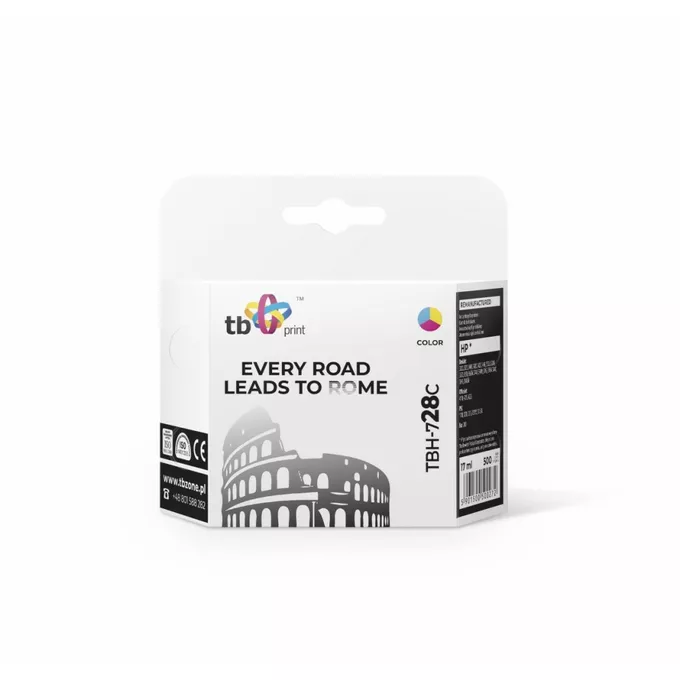 TB Print Tusz do HP Nr 28 - C8728A TBH-728C Kolor ref.