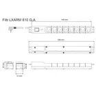 Lestar Listwa przeciwprzepięciowa LXARM 810, 3L, PDU, 3,0m, czarna