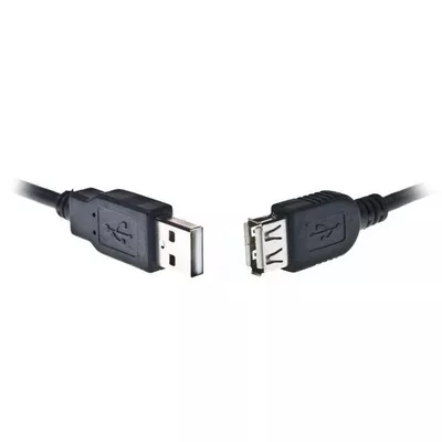 Gembird Przedluzacz USB 2.0 typu AM-AF 3m  czarny