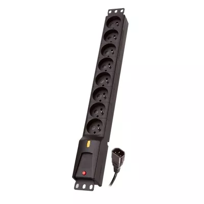 Lestar Listwa zasilająca LZRM 810 BW IEC 320, PDU, 5,0m