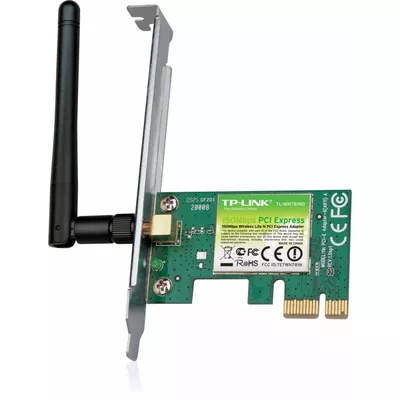 TP-LINK WN781ND karta WiFi N150 PCI-E 1x2dBi (SMA) BOX