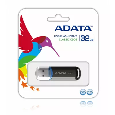 Adata Pendrive  DashDrive Classic C906 32GB USB2.0 czarne