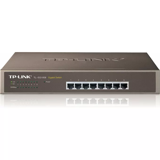 TP-LINK SG1008 switch 8x1GbE Desktop/Rack