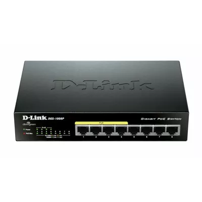 D-Link Switch 8-port  10/100/1000Gigabit Metal Housing Desktop