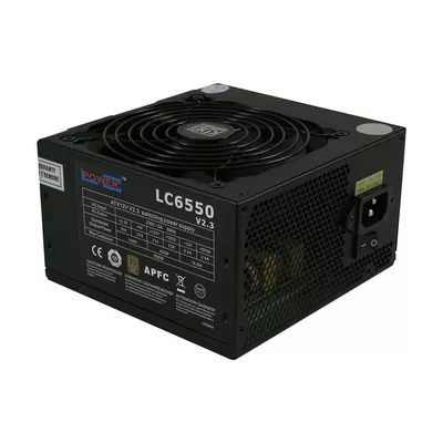 LC-POWER ZASILACZ 550W LC6550 V2.3 80+ Bronze 120 mm 4 x SATA 4 x PATA 1x PCIe BLACK Active PFC