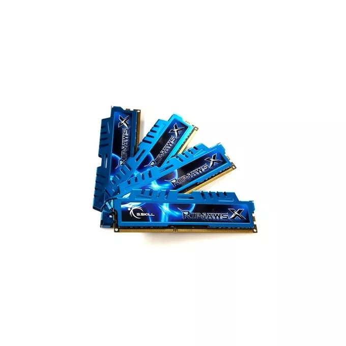G.SKILL DDR3 32GB (4x8GB) RipjawsX X79 1600MHz CL9 XMP