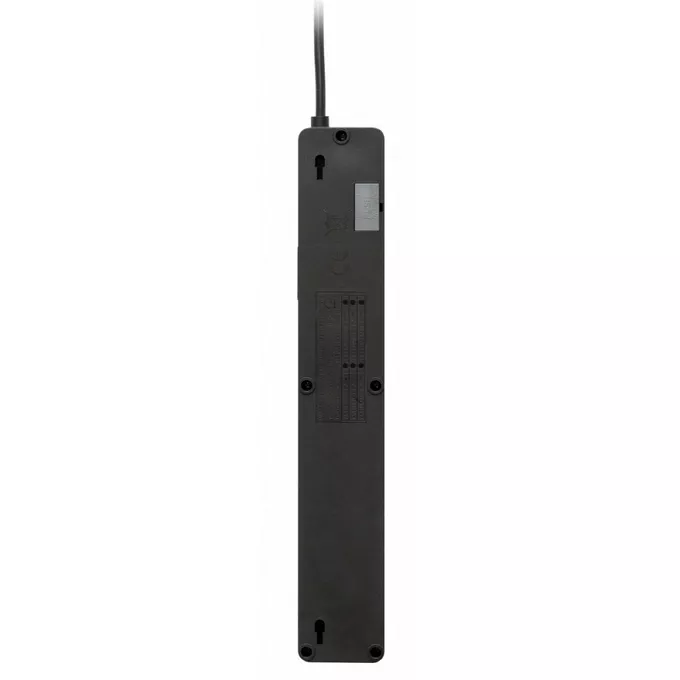 Lestar Listwa przeciwprzepięciowa ZX 510, 1L, Czarna, 2,5M