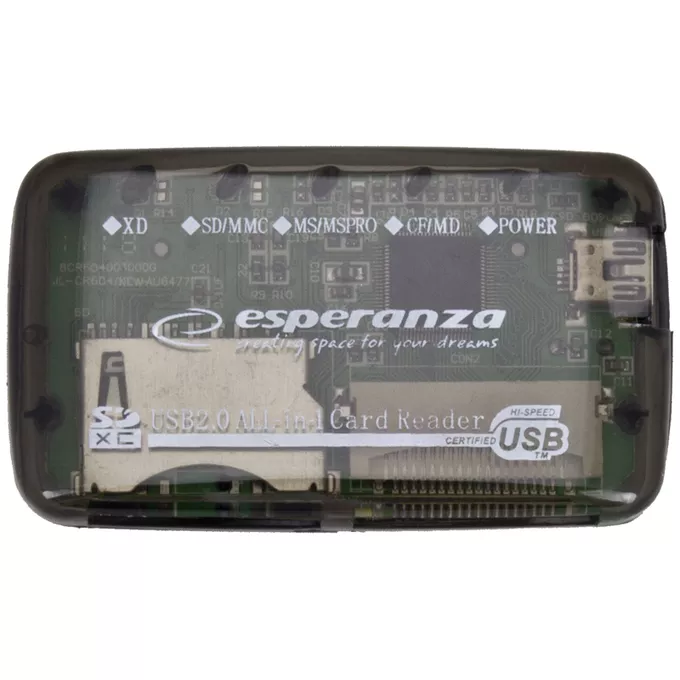 Esperanza CZYTNIK KART PAMIĘCI ALL IN ONE EA117 USB 2.0