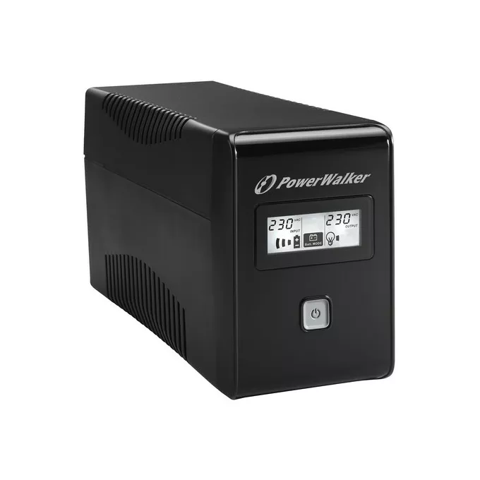 PowerWalker UPS  LINE-INTERACTIVE 850VA 2X SCHUKO OUT, RJ11 IN/  OUT, USB, LCD