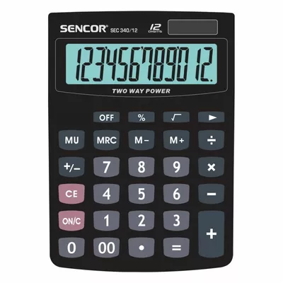Sencor Kalkulator biurkowy SEC 340/12