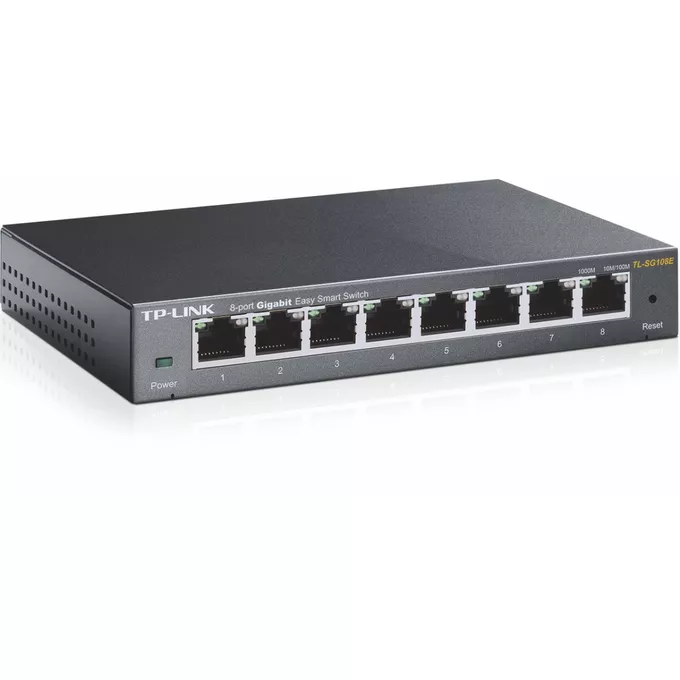 TP-LINK Przełącznik SMART TL-SG108E 8x1GbE