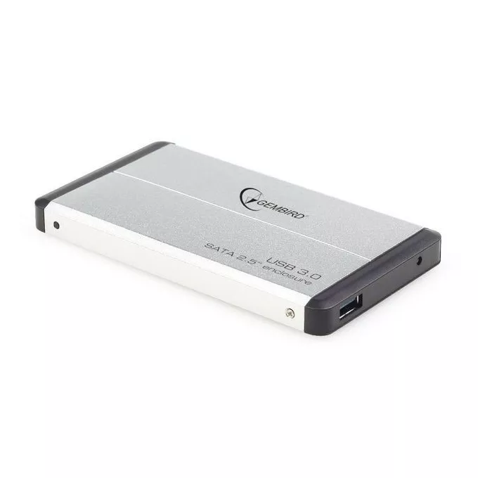Gembird Kieszeń zewnętrzna HDD 2.5'' Sata USB 3.0 Silver