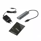 i-tec USB 3.0 Metal HUB Charging - 4 porty z zasilaczem/ładowaniem