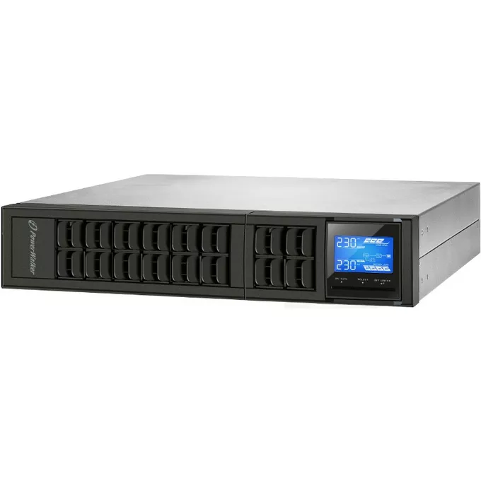 PowerWalker UPS ON-LINE 3000VA 4X IEC + TERMINAL OUT, USB/RS-232, LCD, RACK 19''/TOWER