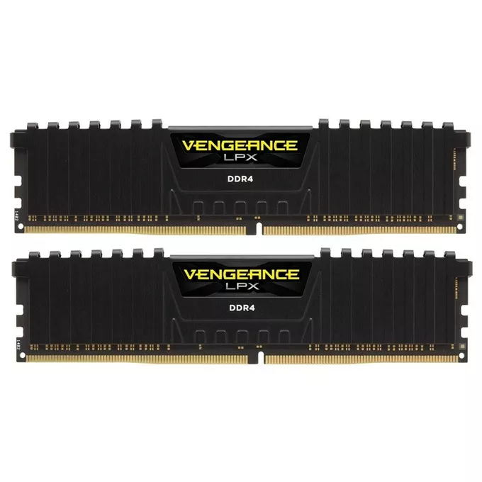 Corsair DDR4 Vengeance LPX 16GB/2666(2*8GB) CL16-18-18-35 BLACK 1,20V                                                                                 XMP 2.0