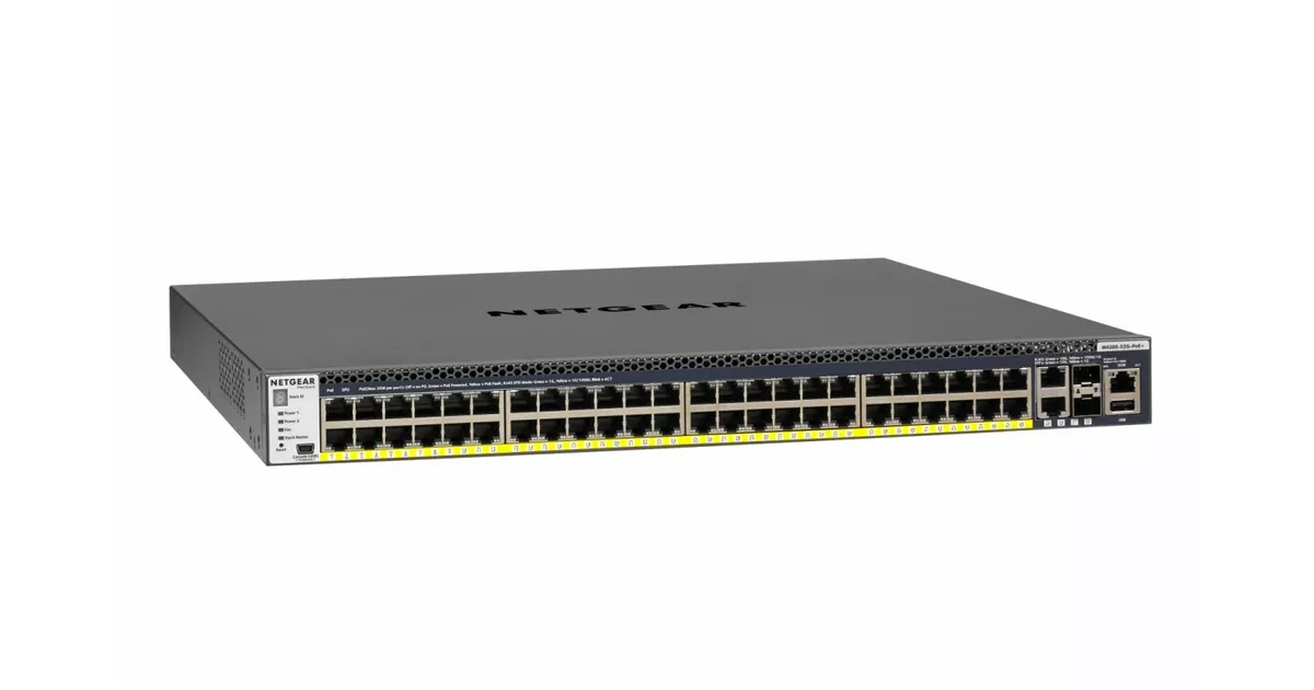 Netgear Switch M4300 48xGE 2x10GE 2xSFP+ Stack GSM4352S | Alsen.pl