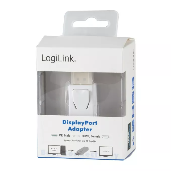 LogiLink Adapter 4K Displayport 1.2 do HDMI