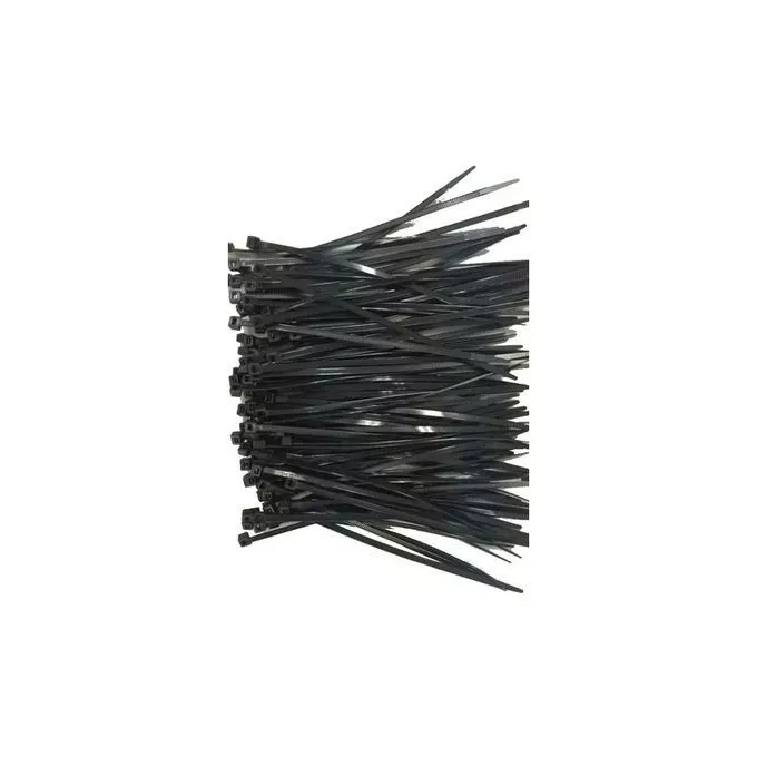 Gembird Opaska zaciskowa nylon 15cm/3.6mm (100szt) czarna