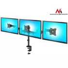 Maclean Uchwyt biurkowy na 3 monitory LCD podwójne ramiona MC-691 13&quot;-27&quot; 8kg