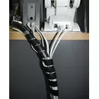Maclean Osłona maskująca na kable MCTV-687 B (20.4*22mm) 3m czarna spirala