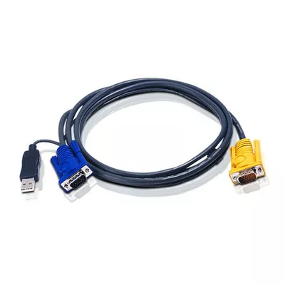 ATEN Kabel KVM USB z SPHD 3w1 2L-5203UP