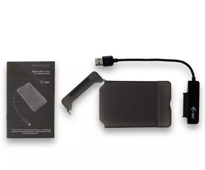 MYSAFEU313, i-tec MySafe USB 3.0 Easy 2.5 External Case – Black