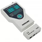 Intellinet Tester okablowania 5-W-1 RJ11/RJ45/USB/1394/BNC