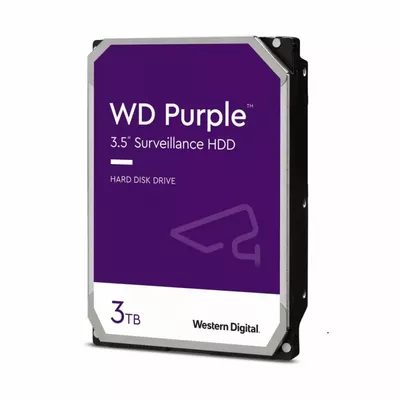 Western Digital HDD Purple 3TB 3,5'' 64MB SATAIII/5400rpm