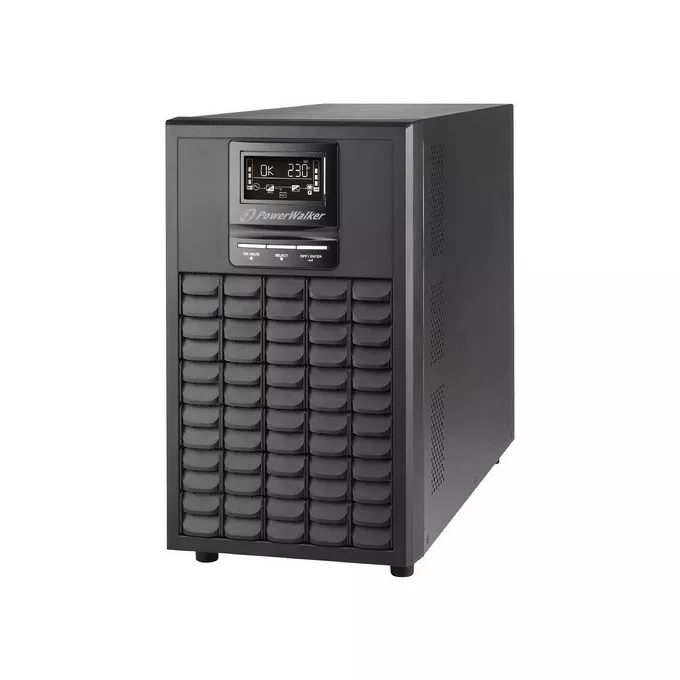 PowerWalker UPS On-Line 1/1 fazy 3000VA CG PF1, USB/RS232,      8x IEC C13, 1x IEC C19, EPO