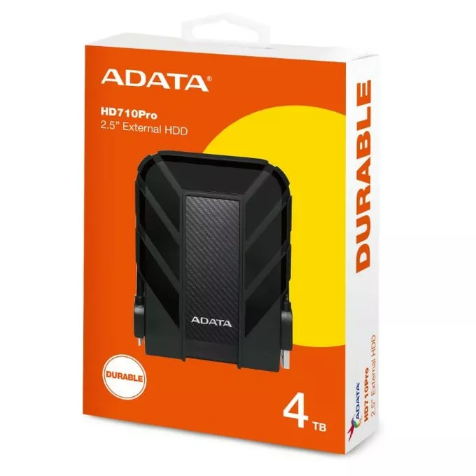 Adata DashDrive Durable HD710 4TB 2.5'' USB3.1 Black