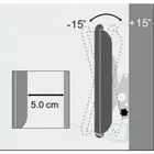 Techly Uchwyt ścienny LCD/LED 40-65cali 60kg czarny