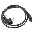 Lanberg Kabel zasilający Laptop (MIKI) IEC 7/7 - IEC 320 C5 1.8M VDE czarny