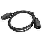 Lanberg Przedłużacz kabla zasilającego IEC 320 C19 - C20 VDE 1.8M VDE    czarny