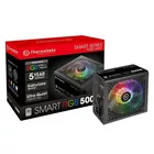 Thermaltake Smart 500W RGB (80+ 230V EU, 2xPEG, 120mm, Single Rail)